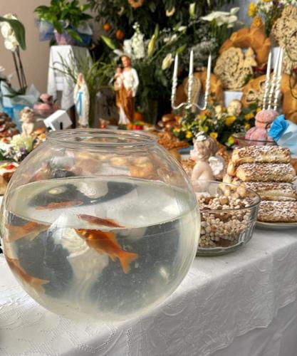 Salaparuta 18.03.2024 - Altare di San Giuseppe. Particolare.